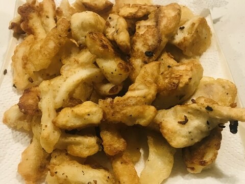 イカと鯛のビールフライ★夫が釣ってきたイカと鯛で